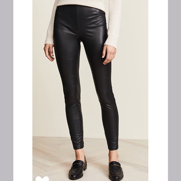 Splendid Downtown Faux Leather Leggings - black - Picture 5 of 8